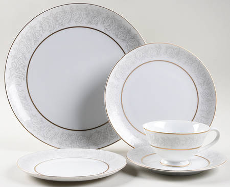 Queens Brocade 40 Piece Estate Set