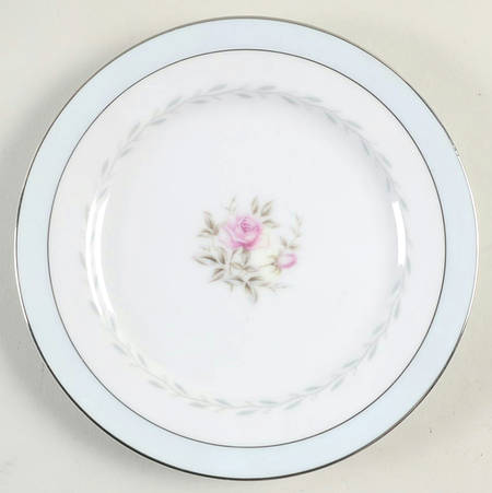 Regency (Blue Band, Platinum Trim) Bread & Butter Plate