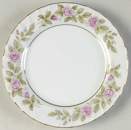 Rose Briar Bread & Butter Plate