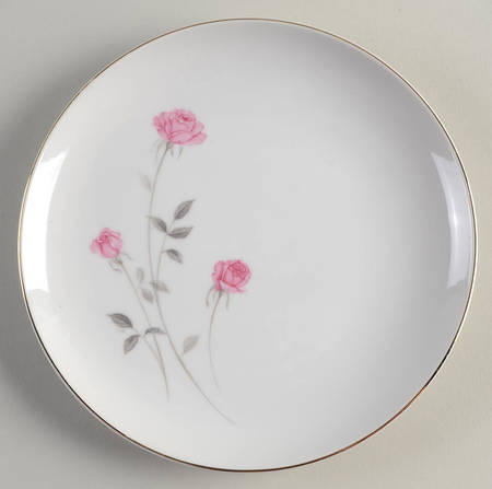Rose Crest Salad Plate