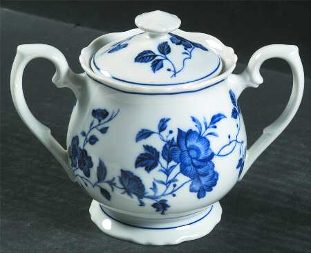 Royal Meissen Sugar Bowl & Lid