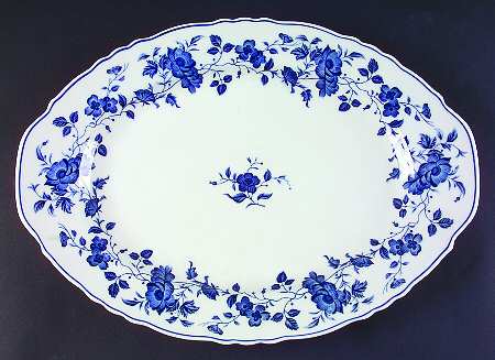 Royal Meissen 16" Oval Serving Platter