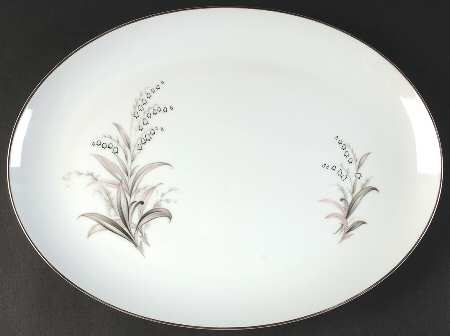 Romance 14" Oval Serving Platter