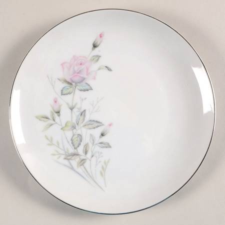 Romance Rose Salad Plate by Fine China of Japan
