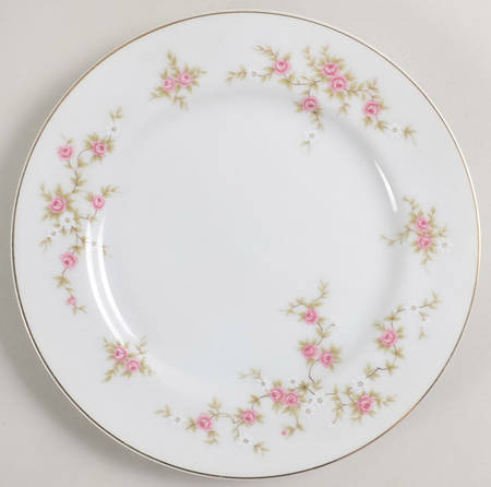 Rosette (Smooth) Salad Plate