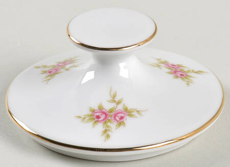 Rosette (Smooth) Lid for Sugar Bowl