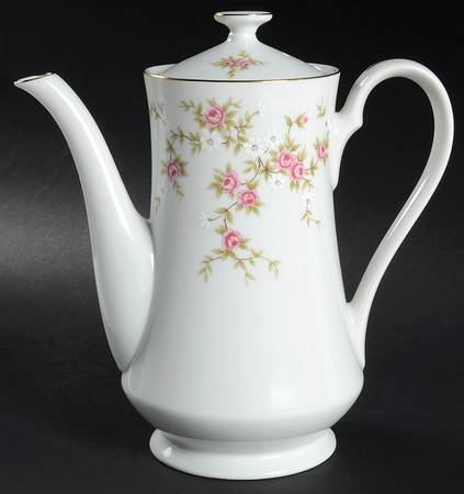 Rosette (Smooth) Coffee Pot & Lid
