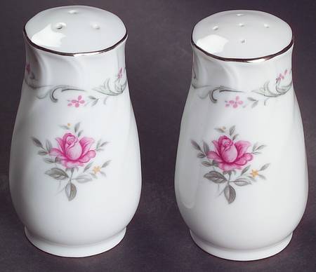Royal Swirl Salt & Pepper Set by Fine China of Japan
