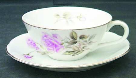 Seville Flat Cup & Saucer Set