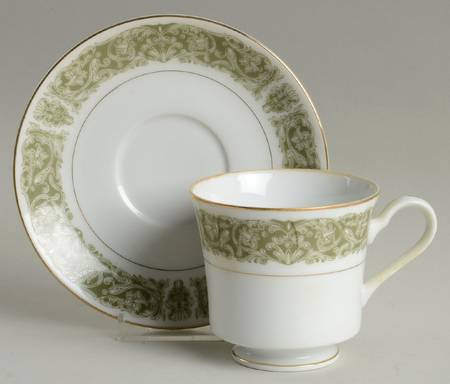 Sheraton Footed Cup & Saucer Set
