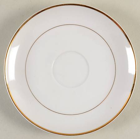 Sonnet (Gold Trim) Saucer