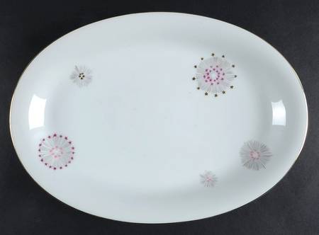 Stardust 14" Oval Serving Platter