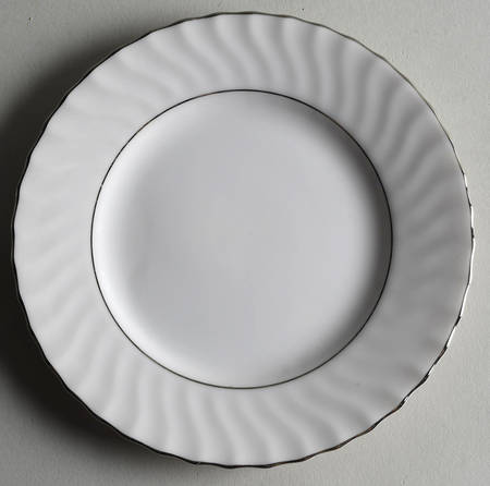 Swirl Bread & Butter Plate