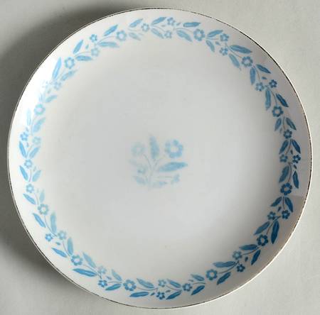 Symphony In Blue Salad Plate
