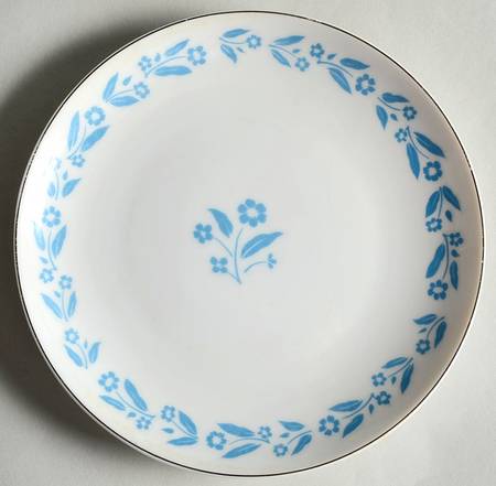 Symphony In Blue Bread & Butter Plate