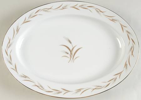 Wheat 14" Oval Serving Platter by JCPenney