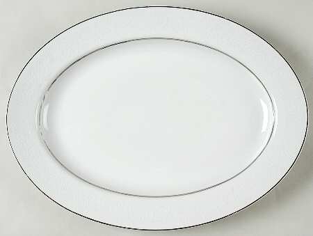 Whitebrook 14" Oval Serving Platter