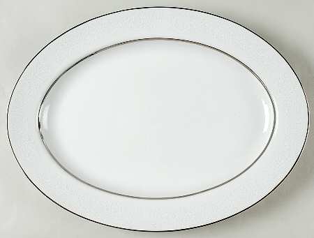 Whitebrook 14" Oval Serving Platter