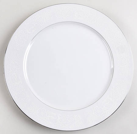 White Mist 12" Chop Plate (Round Platter)