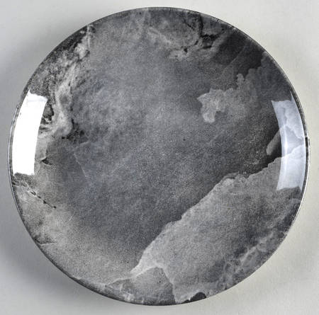 Marble Gray Salad Plate