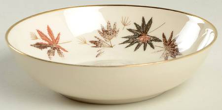 Autumn Symphony (Cream Background) Soup/Cereal Bowl