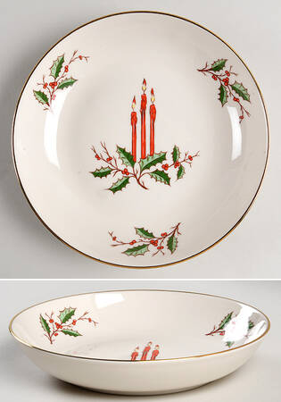 Christmas (Coupe) Coupe Soup Bowl