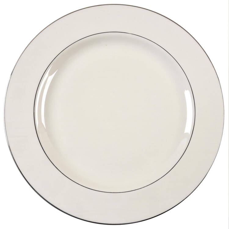 Classic Dignity Platinum 13" Chop Plate (Round Platter)