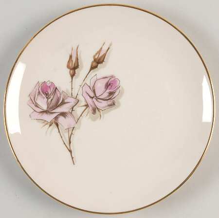 Eternal Rose Bread & Butter Plate