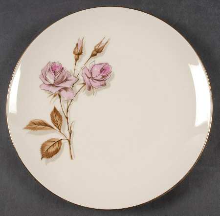 Eternal Rose Salad Plate