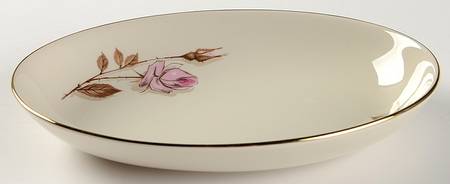 Eternal Rose 9" Oval Vegetable Bowl