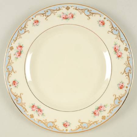 Fine Arts Rose Dinner Plate