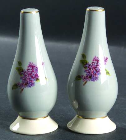 Georgian Lilac Salt & Pepper Set