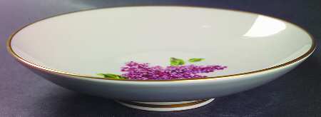 Georgian Lilac Round Compote (Height X Width)