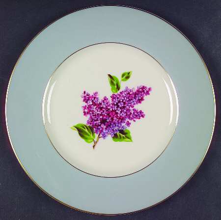 Georgian Lilac Salad Plate