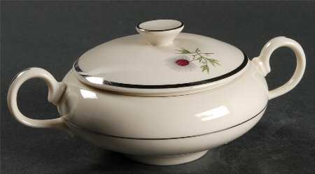 Larchwood Sugar Bowl & Lid