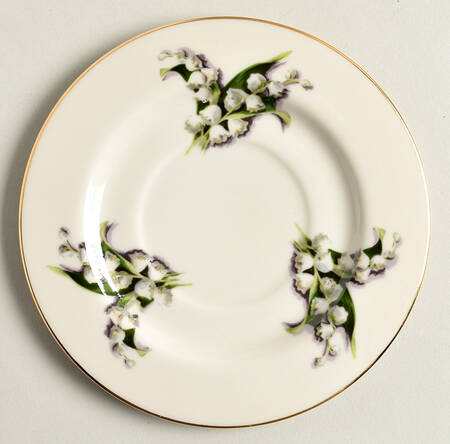 Lily of The Valley Saucer for Footed Cup