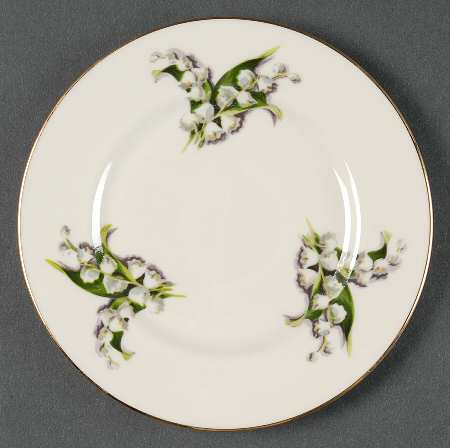 Lily of The Valley Bread & Butter Plate