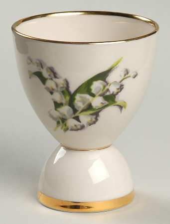Lily of The Valley Double Egg Cup