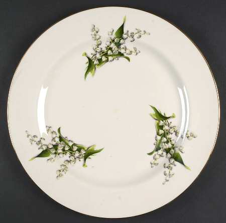 Lily of The Valley 13" Chop Plate (Round Platter)