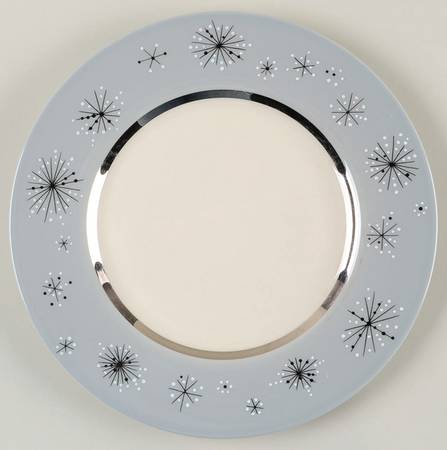 Romance of The Stars Grey Salad Plate