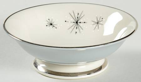 Romance of The Stars Grey Individual Fruit/Dessert (Sauce) Bowl