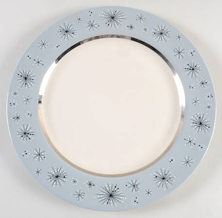 Romance of The Stars Grey 13" Chop Plate (Round Platter)