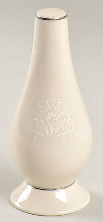 Spanish Lace White Salt Shaker