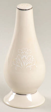 Spanish Lace White Pepper Shaker