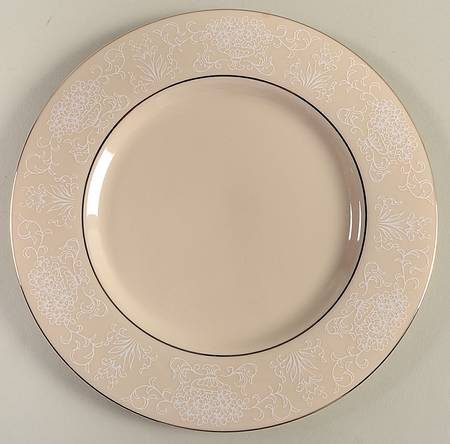 Spanish Lace White Salad Plate