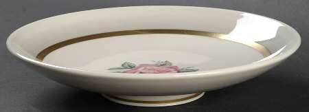 Sweetheart Rose Round Compote (Height X Width)