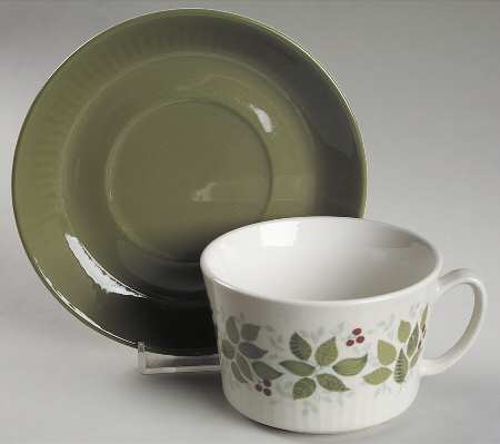 Brazil Flat Cup & Saucer Set