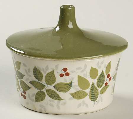 Brazil Mini Sugar Bowl & Lid