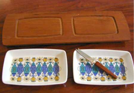 Clupea (Norway) 2-Part Relish & Wood Stand