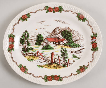 FIG1 11" Oval Serving Platter